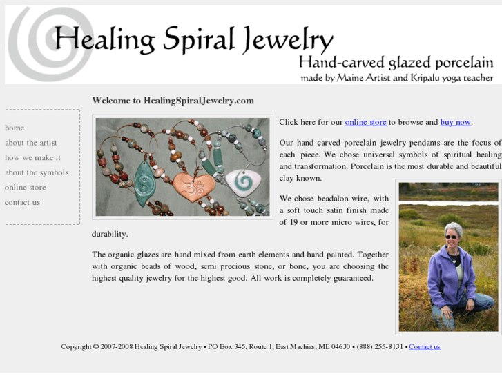 www.healingspiraljewelry.com