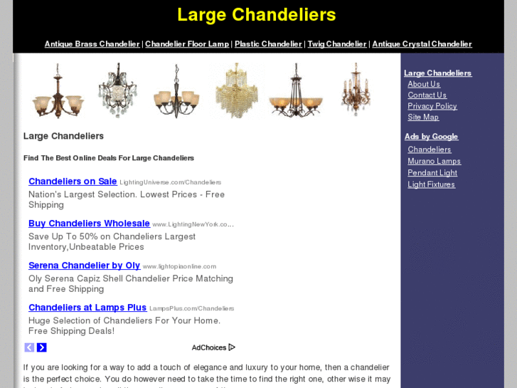 www.largechandeliers.net