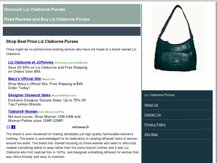 www.lizclaibornepurses.com