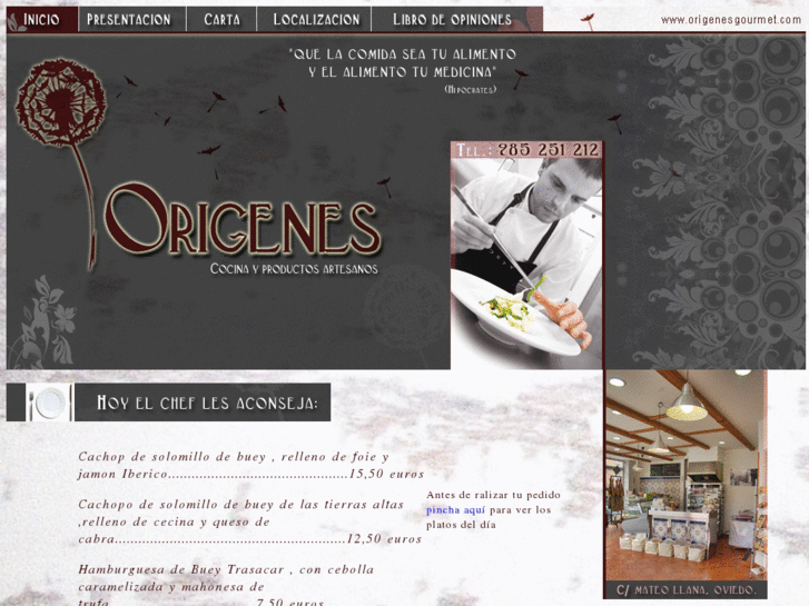 www.origenesgourmet.com