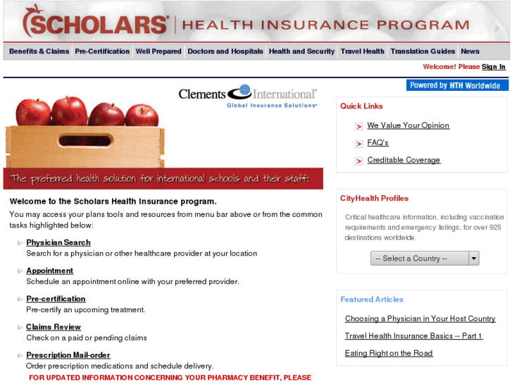 www.scholarshealthprogram.com