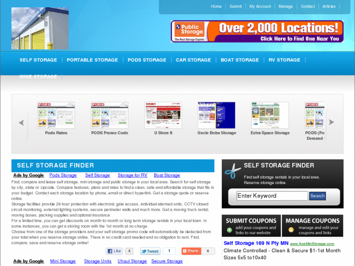 www.selfstoragefinder.net