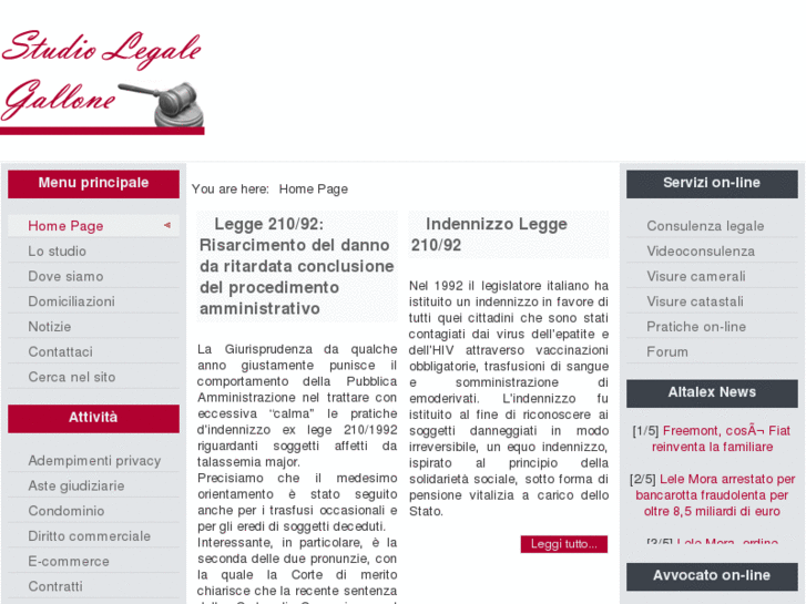 www.studiolegalegallone.it