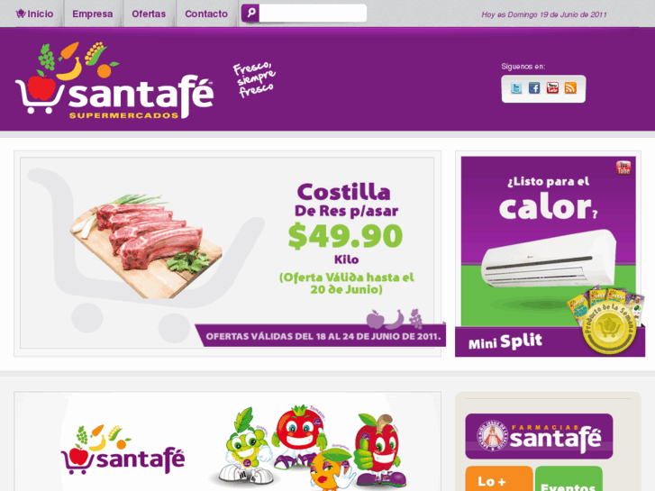 www.supermercadossantafe.com