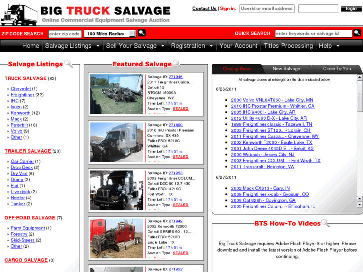 www.bigtrucksalvage.com