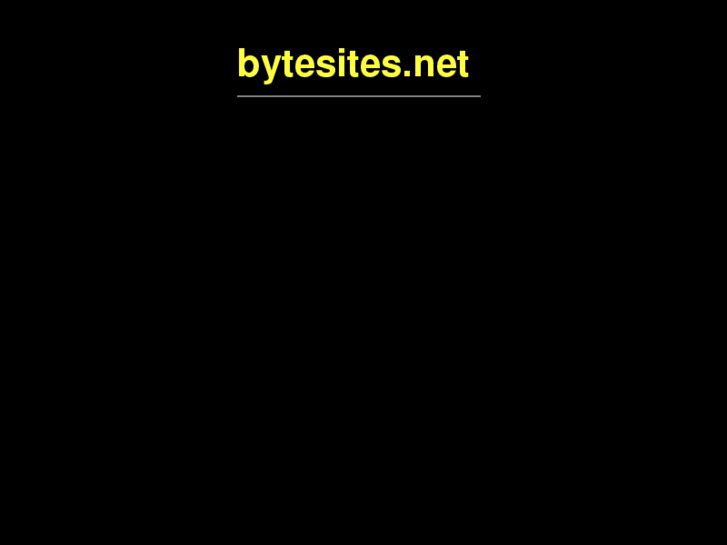 www.bytesites.net