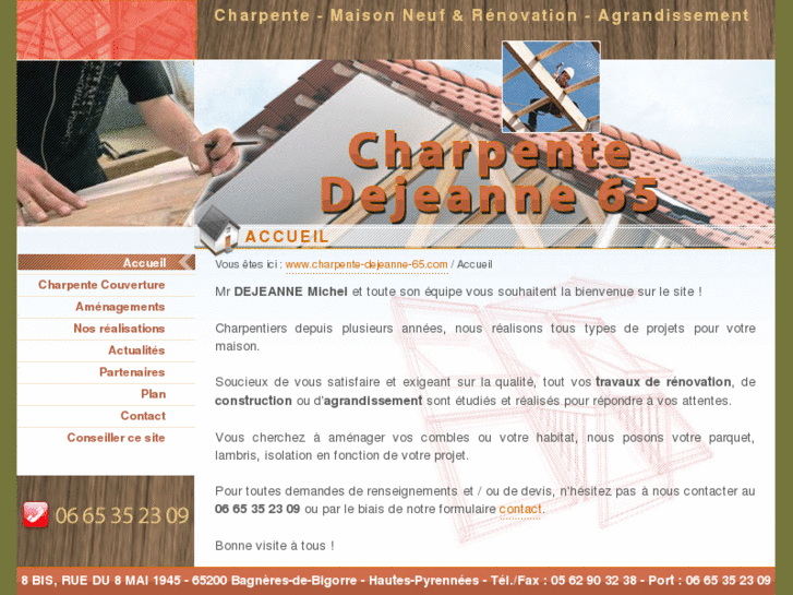 www.charpente-dejeanne-65.com