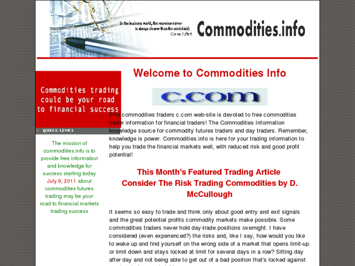 www.commodities.info