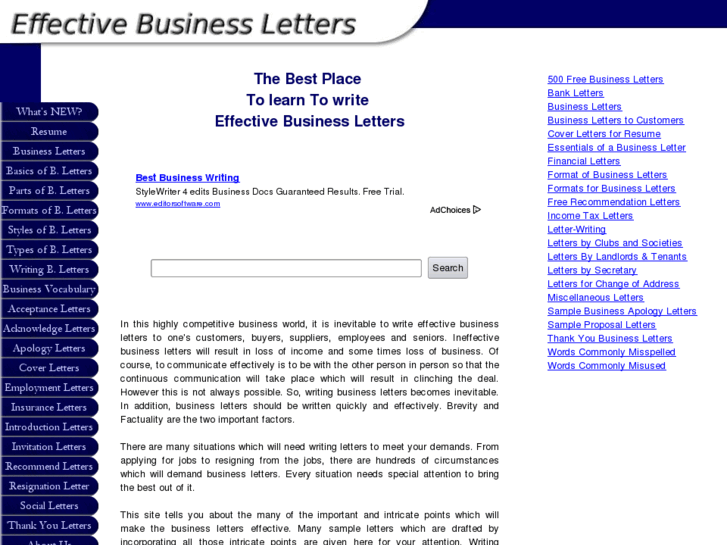 www.effective-business-letters.com