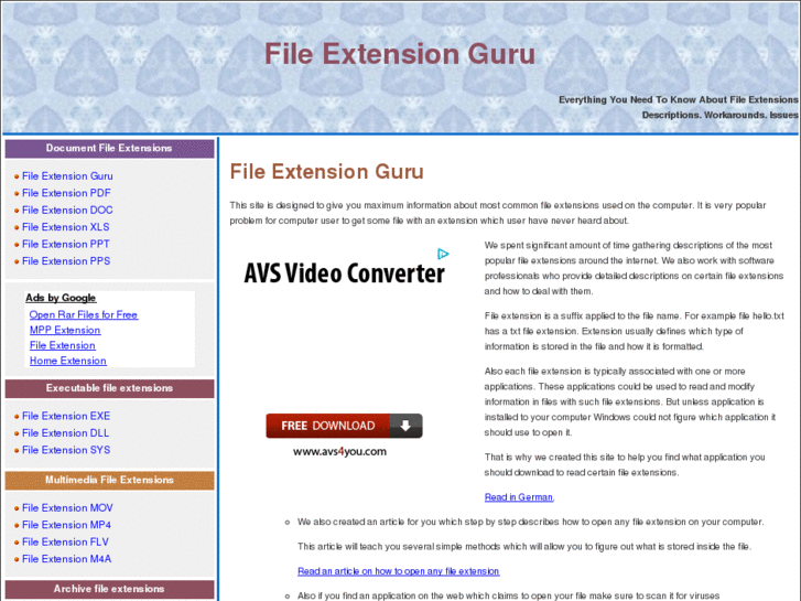 www.fileextensionguru.com