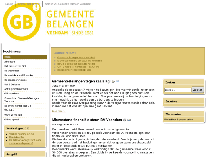 www.gemeentebelangenveendam.nl