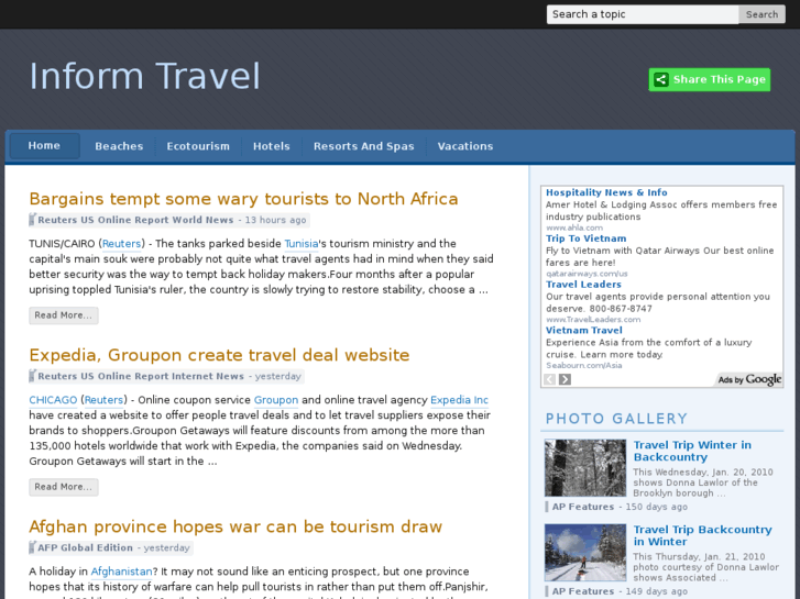 www.informtravelnetwork.com