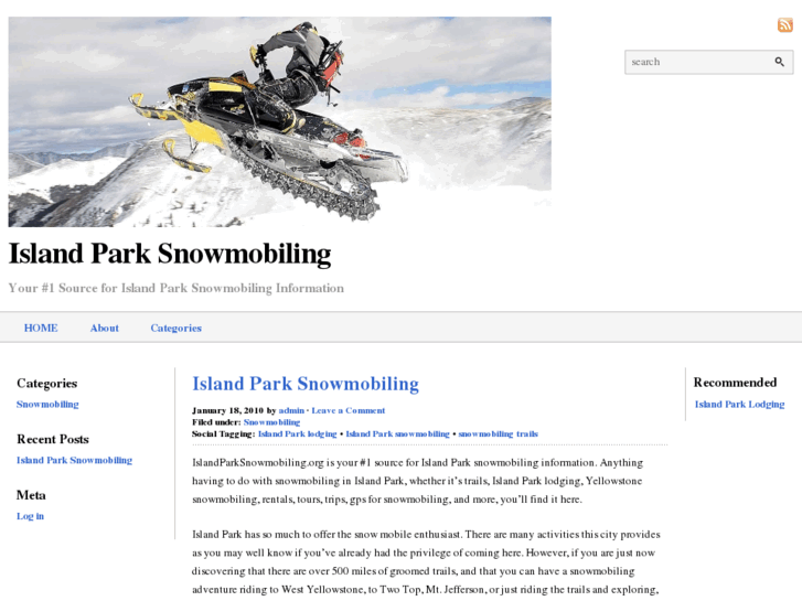 www.islandparksnowmobiling.org