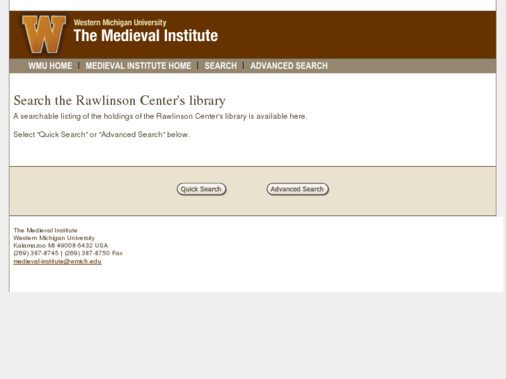 www.medievalinstitute.org