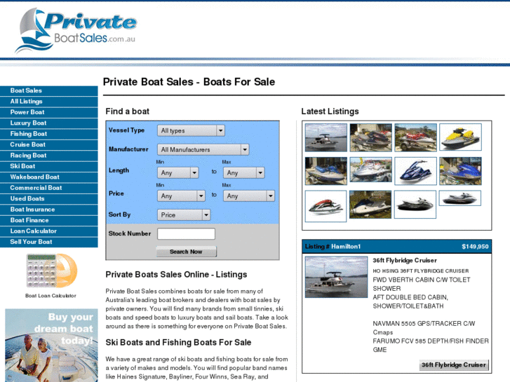 www.privateboatsales.com.au