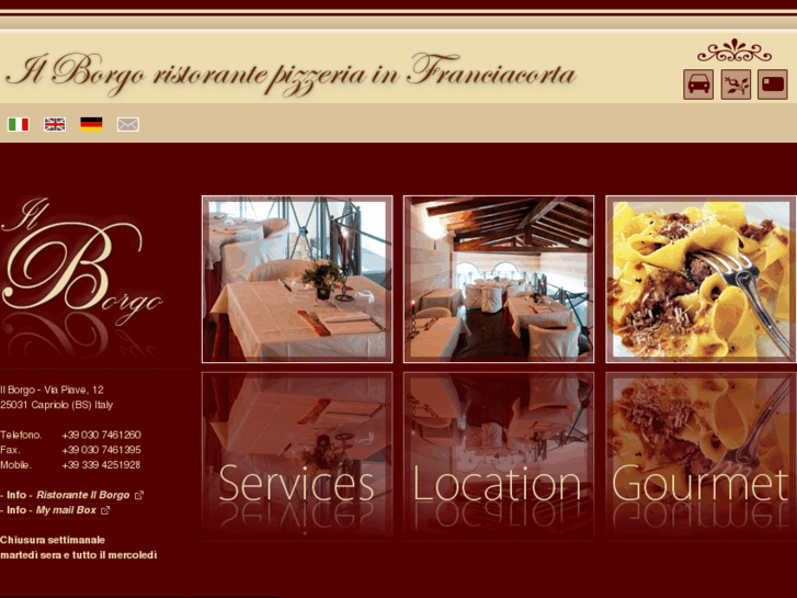 www.ristoranteilborgo.net