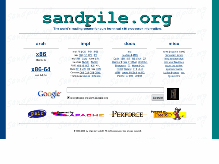 www.sandpile.org