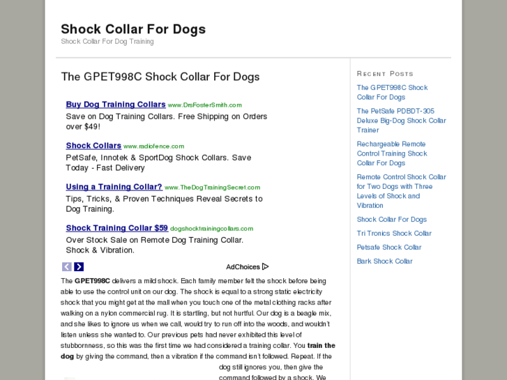 www.shockcollarfordogs.org