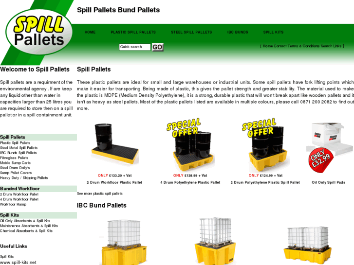 www.spillpallets.co.uk