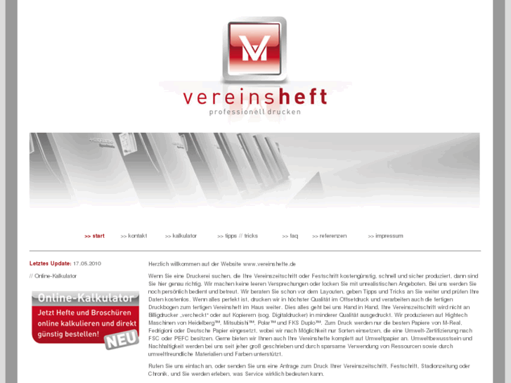 www.vereinshefte.com