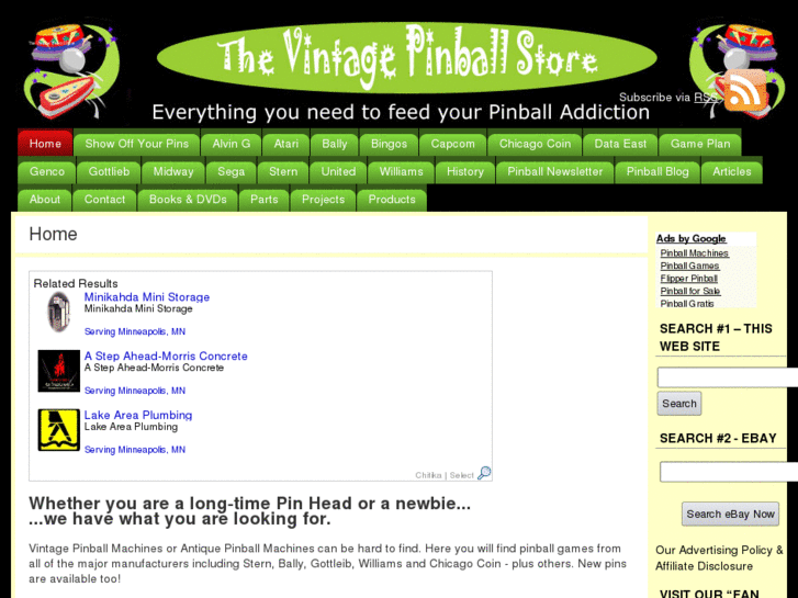 www.vintagepinballstore.com