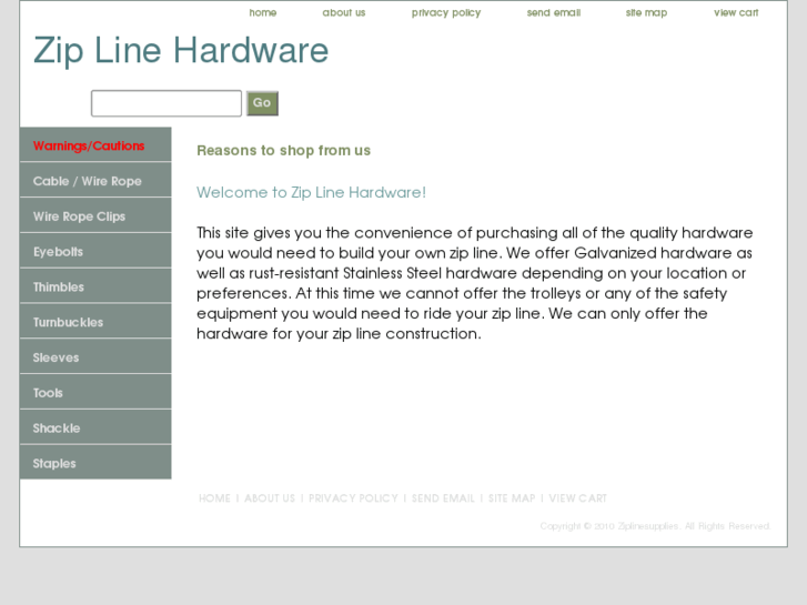 www.ziplinehardware.com