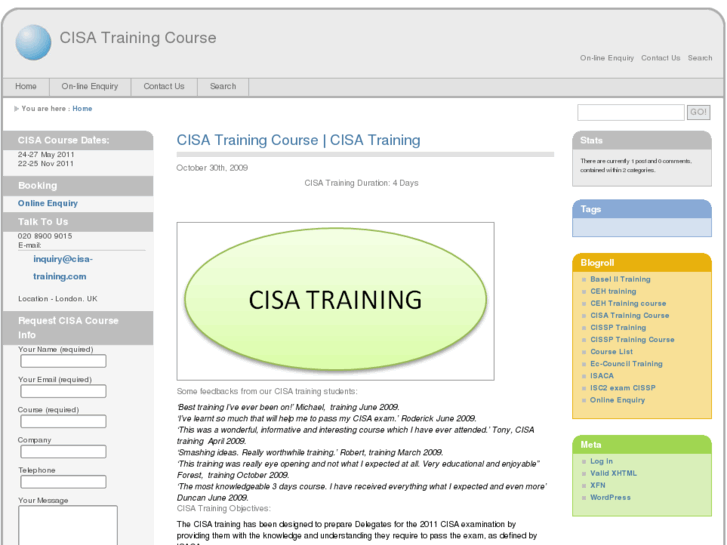 www.cisa-training.com