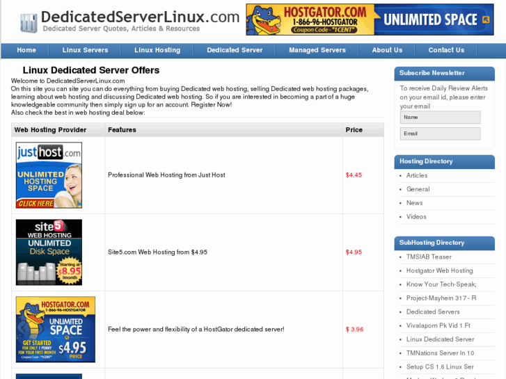 www.dedicatedserverlinux.com