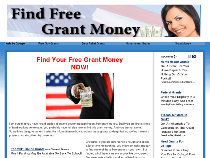 www.findfreegrantmoney.com