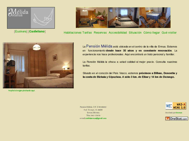 www.hostalmelida.com