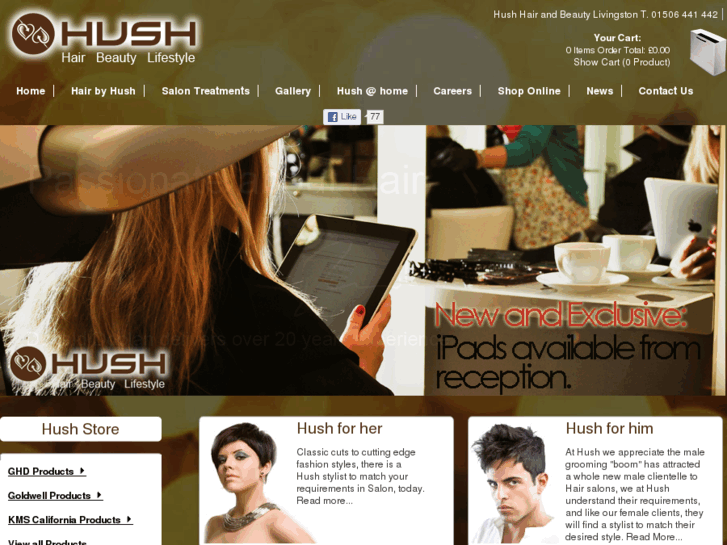 www.hushhairandbeauty.com