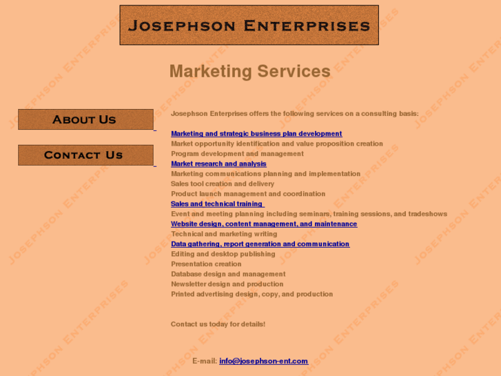 www.josephson-ent.com