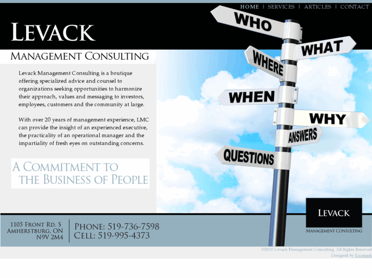 www.levackmanagementconsulting.com