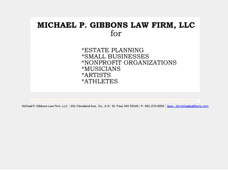 www.michaelpgibbons.com