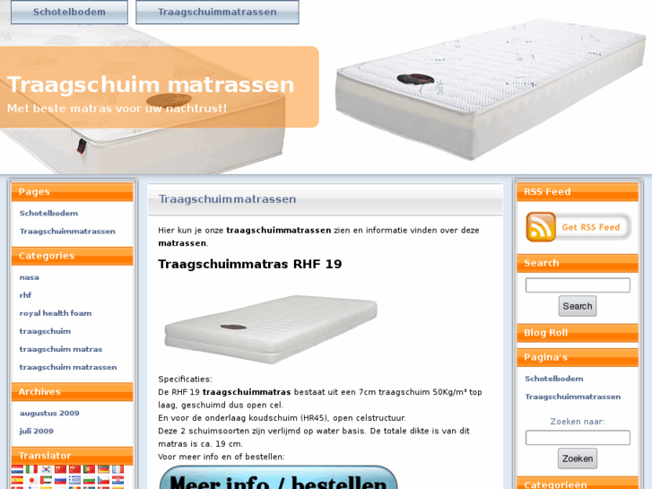 www.traagschuimmatrassen.com