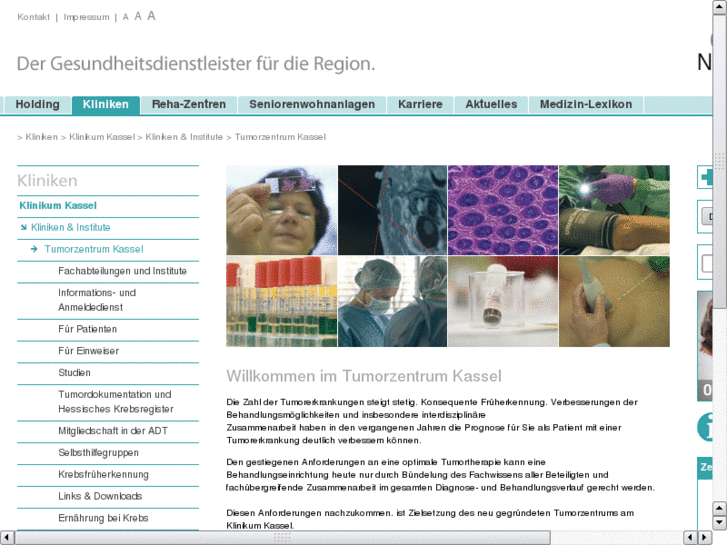 www.tumorzentrum-klinikum-kassel.com