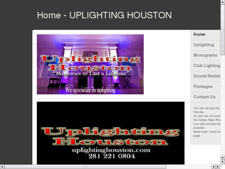 www.uplightinghouston.com