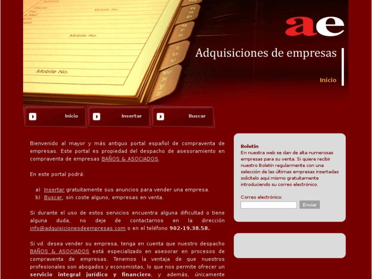 www.adquisicionesdeempresas.es