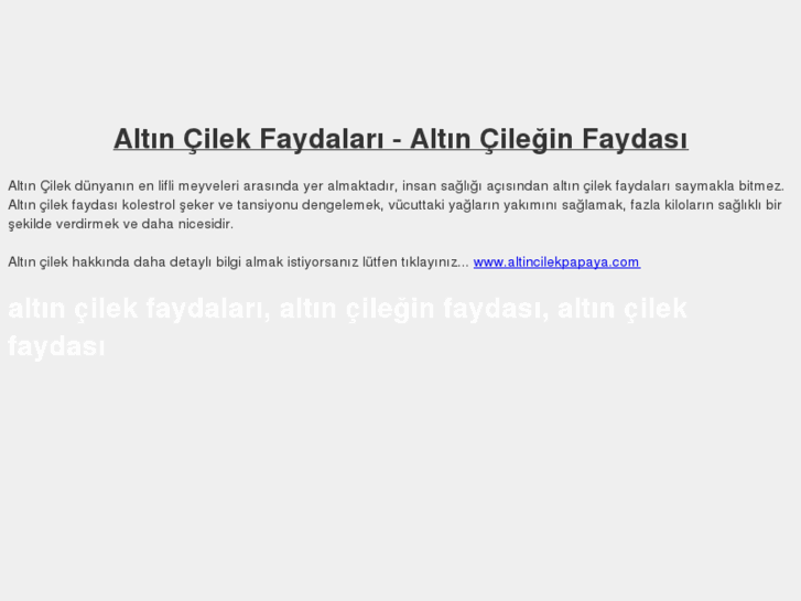 www.altincilekfaydalari.com