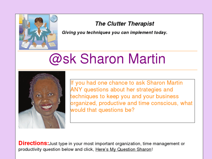 www.asksharonmartin.com