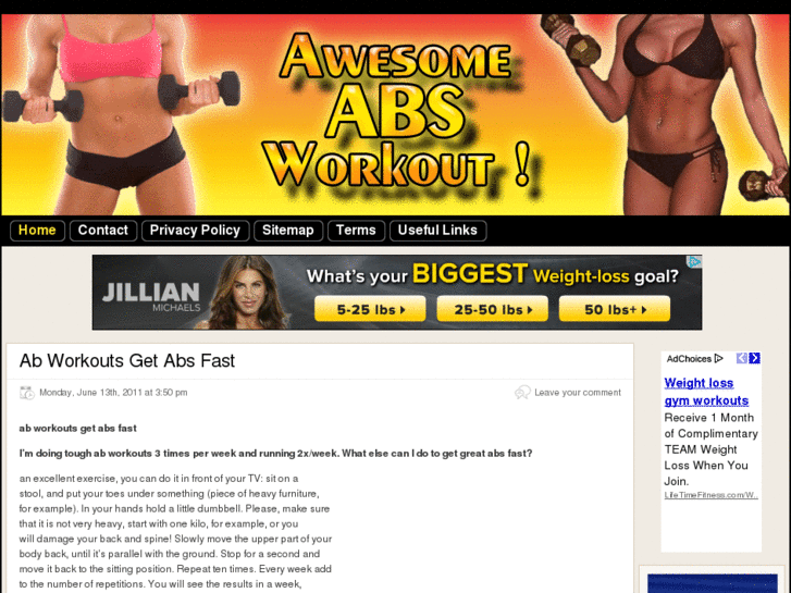www.awesomeabsworkout.com