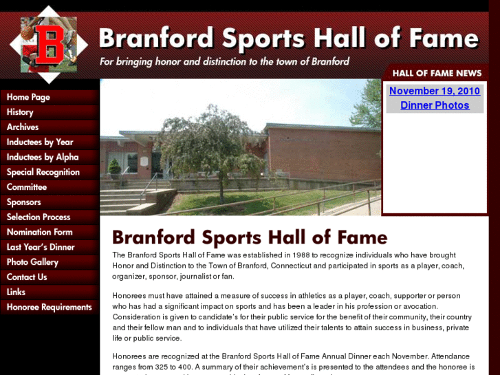 www.branfordsportshalloffame.com