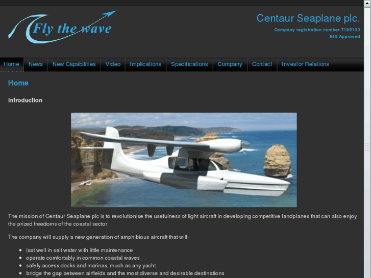 www.centaurseaplane.com