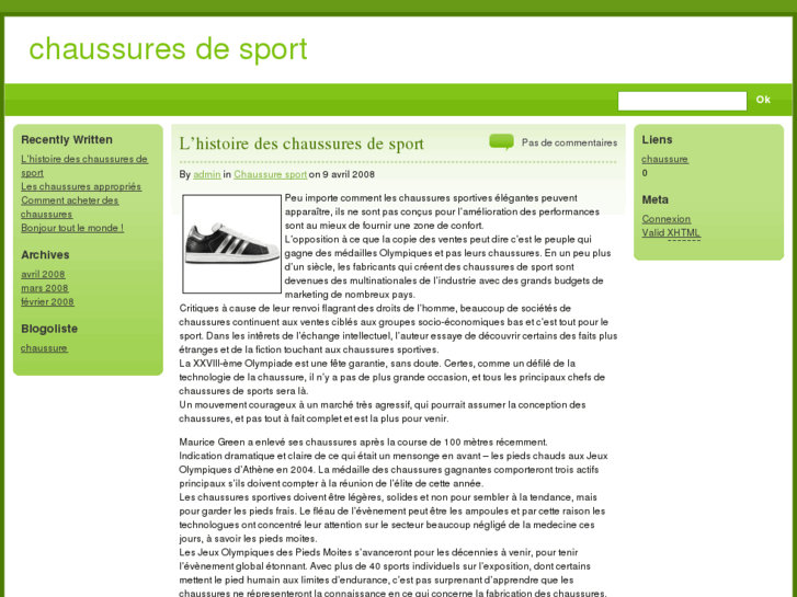 www.chaussuresdesport.org