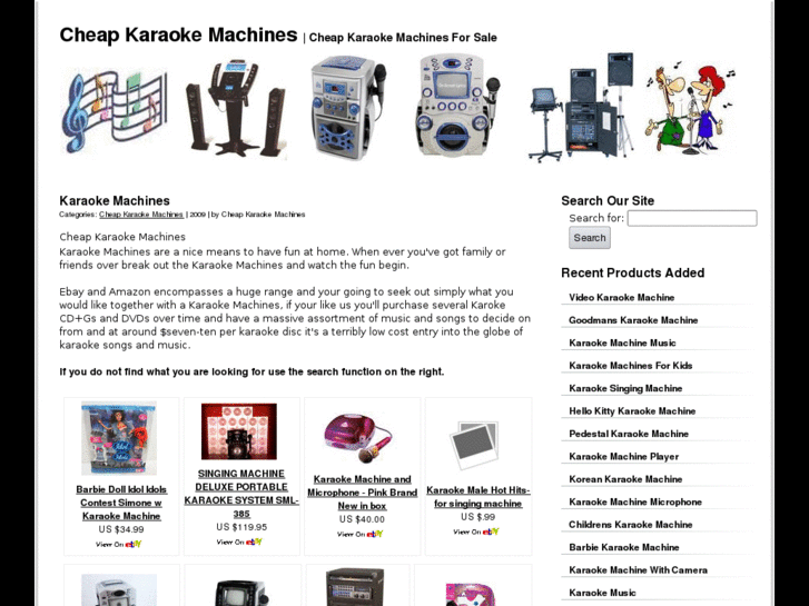 www.cheapkaraokemachines.info