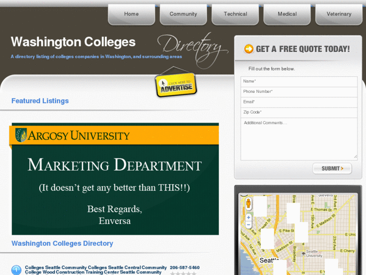 www.collegeswashington.net