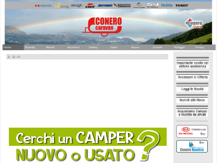 www.conerocaravan.it