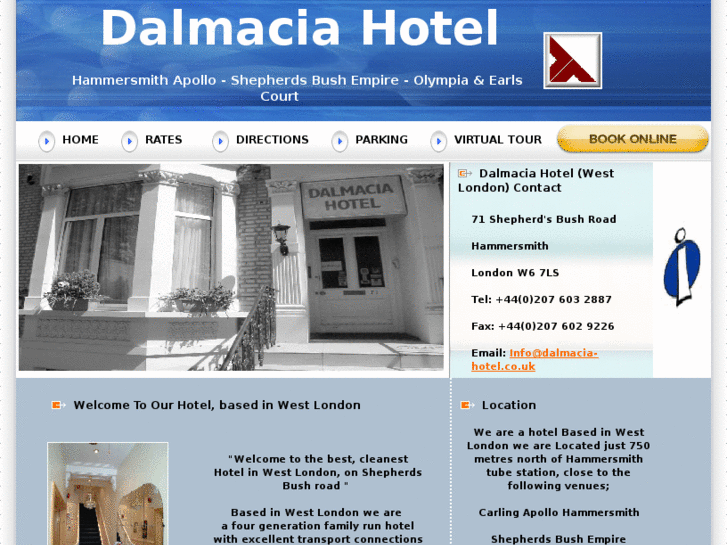 www.dalmaciahotel.com