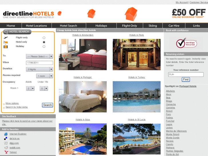 www.directline-hotels.com