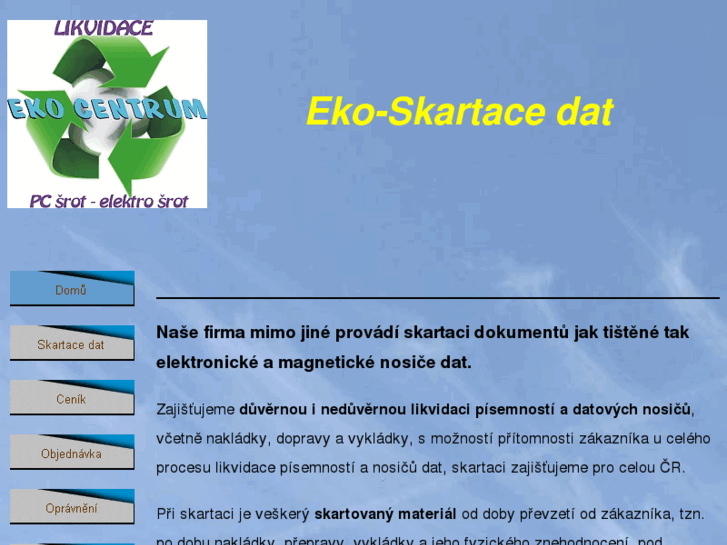 www.eko-skartace.cz